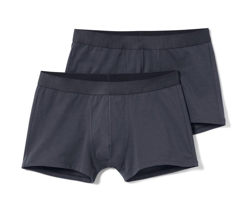 Tchibo - 2 Slipboxer - Herren - Gr. L/6 - anthrazit