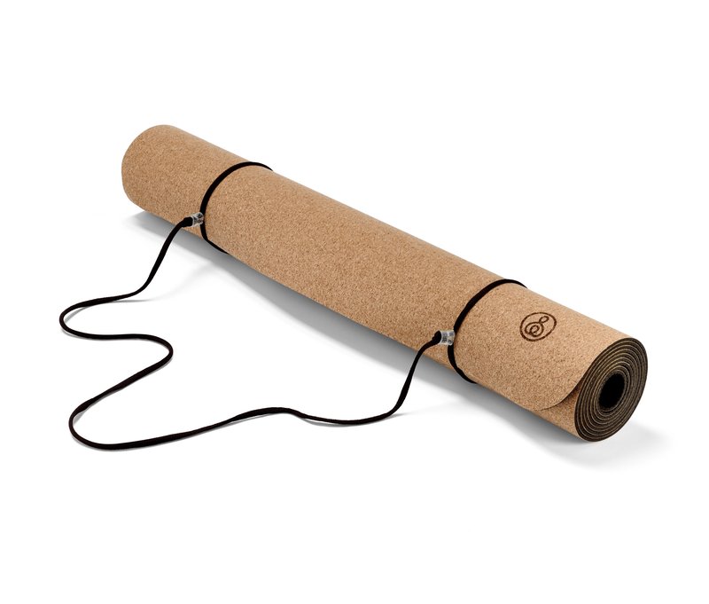 Tchibo - Kork-Yoga-und-Fitnessmatte - dunkelbraun