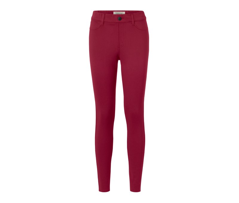 Tchibo - Jeggings - Damen - Gr. XL - bordeaux