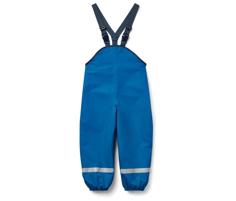 Tchibo - Kinder-Thermo-Regenhose mit Fleecefutter - Herren - Gr. 86/92 - blau