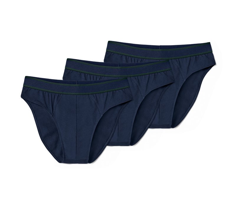 Tchibo - 3 Slips - Herren - Gr. Xxl/8 - dunkelblau