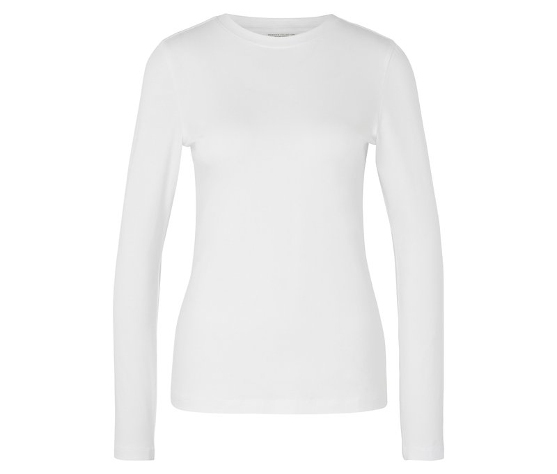 Tchibo - Langarmshirt - Damen - Gr. M - weiß