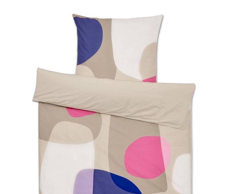 Tchibo - Perkal-Bettwäsche - beige