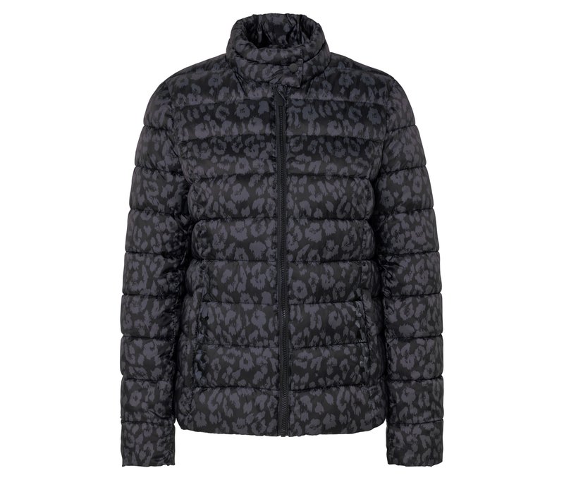 Tchibo - Steppjacke - Damen - Gr. 48 - schwarz/print