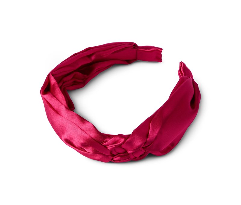 Tchibo - Haarreif - dunkelrosa