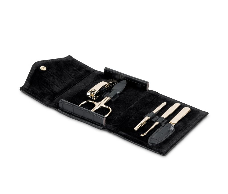 Tchibo - Reise-Maniküre-Set - schwarz