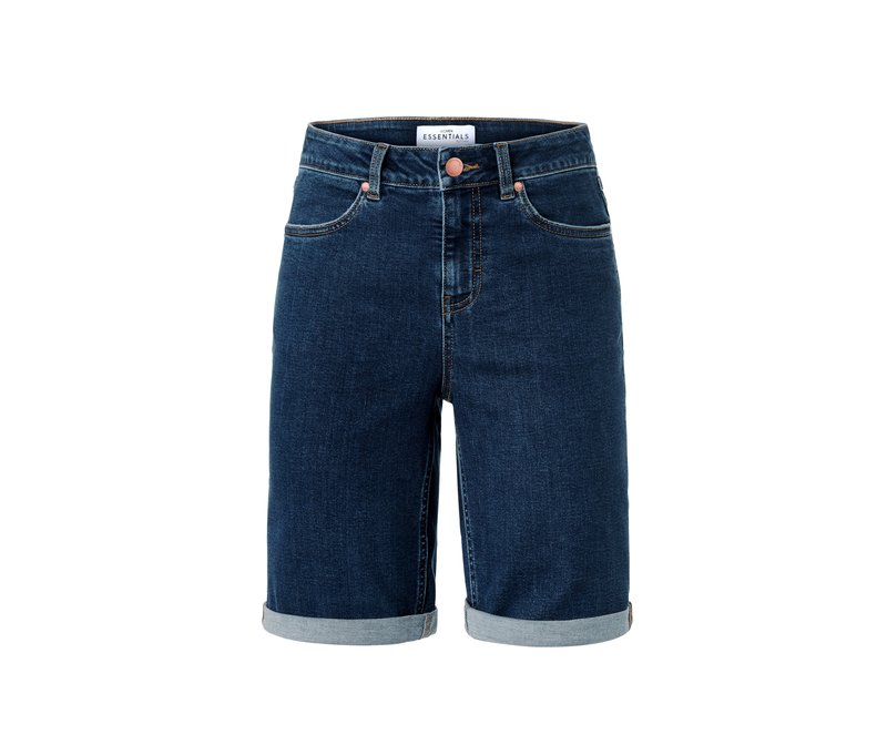Tchibo - Denim-Shorts - Damen - Gr. 40 - blau