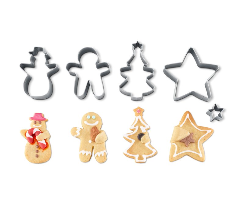 Tchibo - Kuschelkeks-Ausstecher - silber