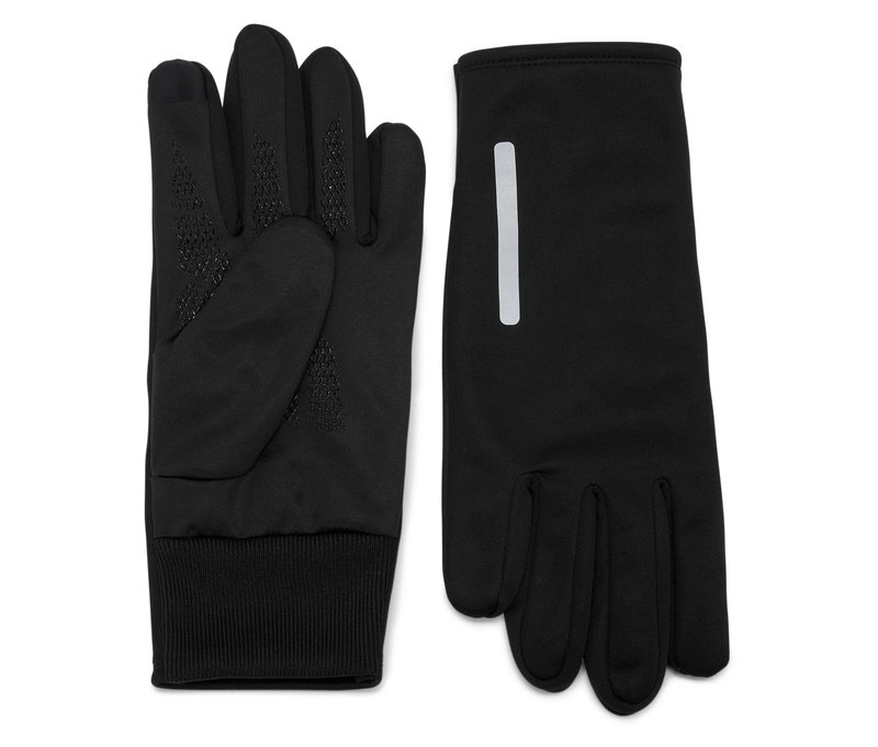 Tchibo - Windprotection-Thermohandschuhe - Unisex - Gr. 6,5 - schwarz