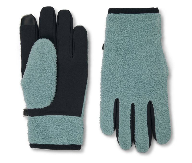 Tchibo - Teddy-Handschuhe - Unisex - Gr. 6,5 - schwarz