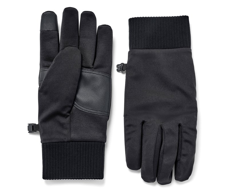 Tchibo - Softshellhandschuhe - Unisex - Gr. 7,5 - schwarz