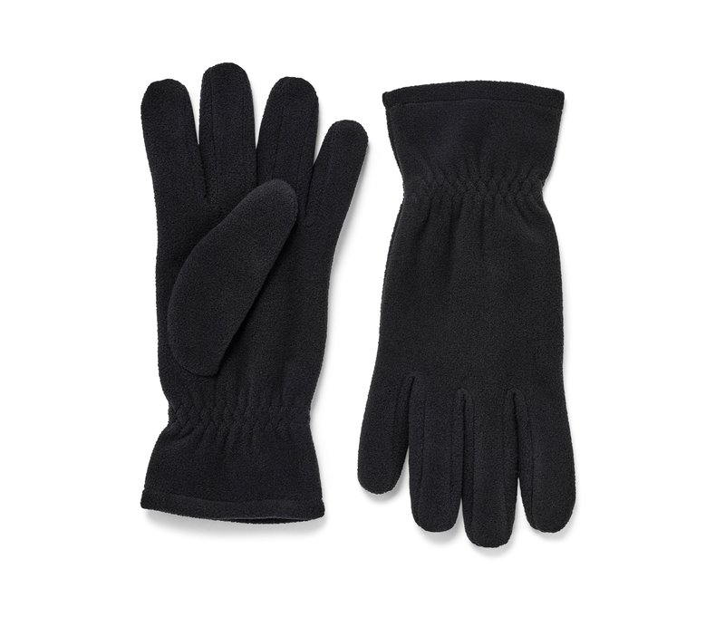 Tchibo - Microfleece-Handschuhe - Unisex - Gr. 8,5 - schwarz