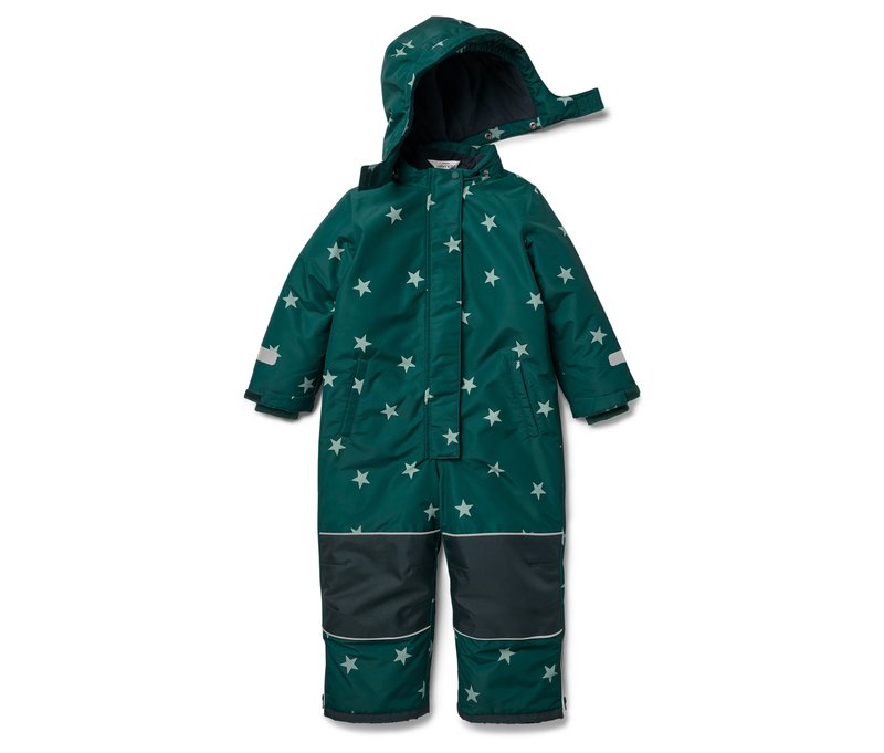 Tchibo - Kinder-Schneeanzug - Unisex - Gr. 86/92 - dunkelblau/print