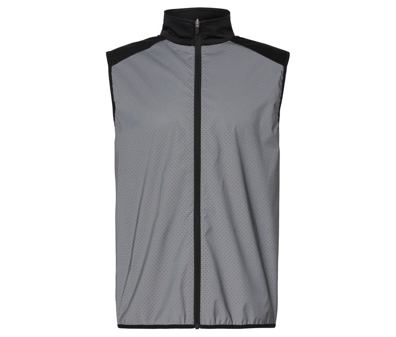 Tchibo - Reflektierende Laufweste - Unisex - Gr. S - silber