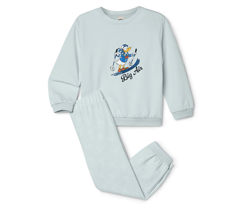 Tchibo - Sweat-Kombi »Mickey and Friends« - Unisex - Gr. 122/128 - hellblau/print