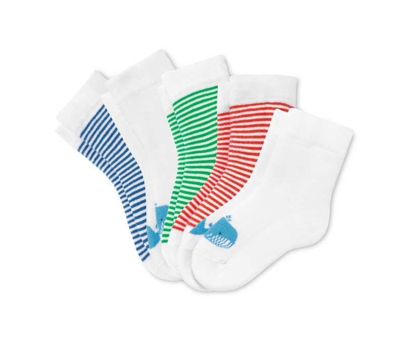 Tchibo - 5 Baby Frottier-Söckchen - Unisex - Gr. 13-15 - orange