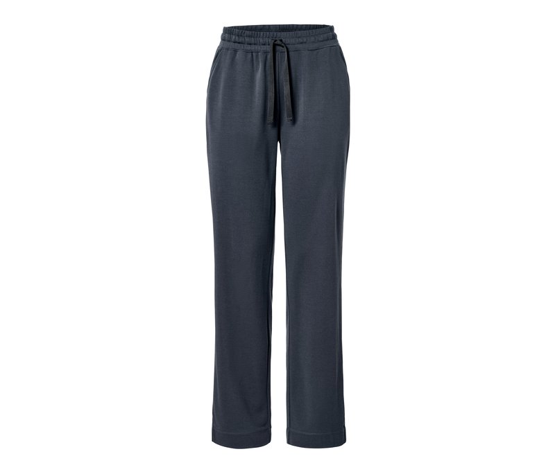 Tchibo - Piqué-Loungehose - Damen - Gr. M - dunkelblau