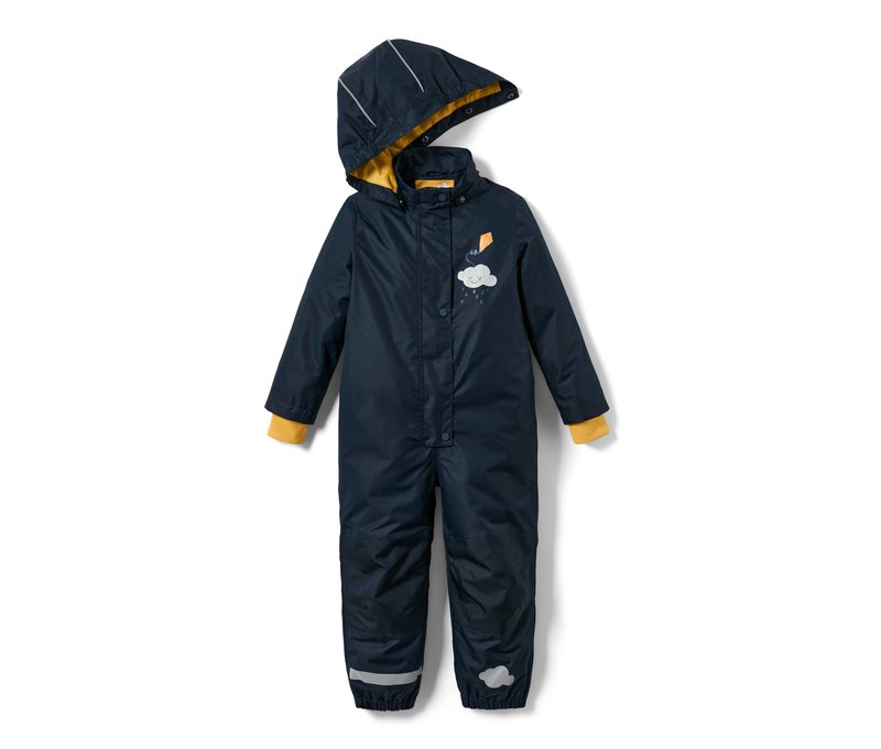 Tchibo - Kleinkind Regen-Einteiler - Unisex - Gr. 98/104 - dunkelblau/print