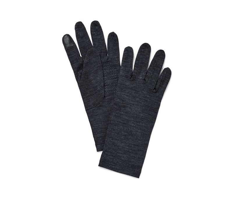 Tchibo - Handschuhe mit Merinowolle - Unisex - Gr. 8,5 - anthrazit