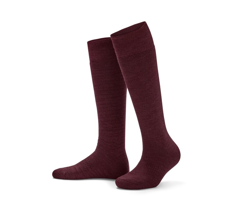 Tchibo - Thermo-Kniestrümpfe mit Merinowolle - Unisex - Gr. 35-38 - rot