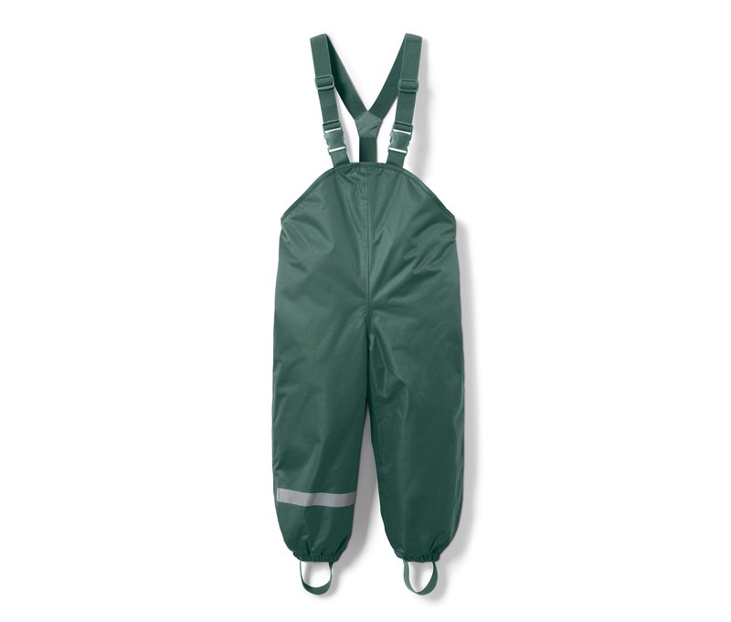 Tchibo - Kinder-Thermo-Regenhose - Unisex - Gr. 86/92 - dunkelgrün