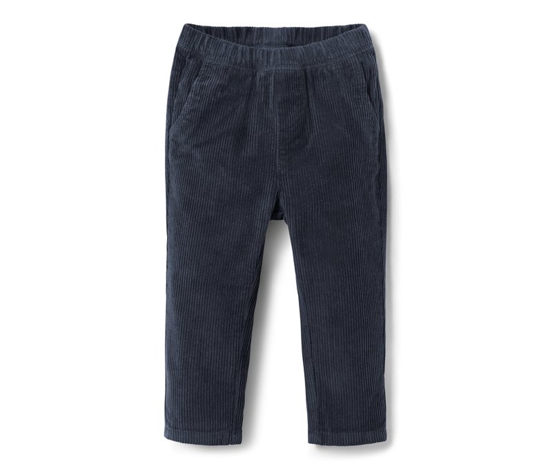Tchibo - Kinder-Pull on pants Cord – Fit »Jona« - Unisex - Gr. 86/92 - dunkelblau