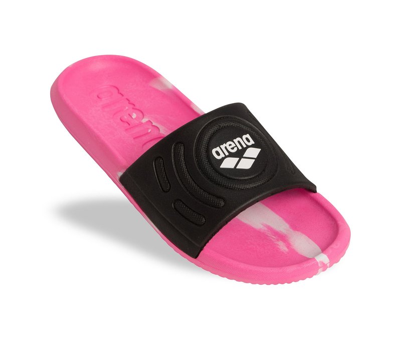 arena Kinder-Badesandalen Junior Urban Active - Unisex - Gr. 33 - schwarz