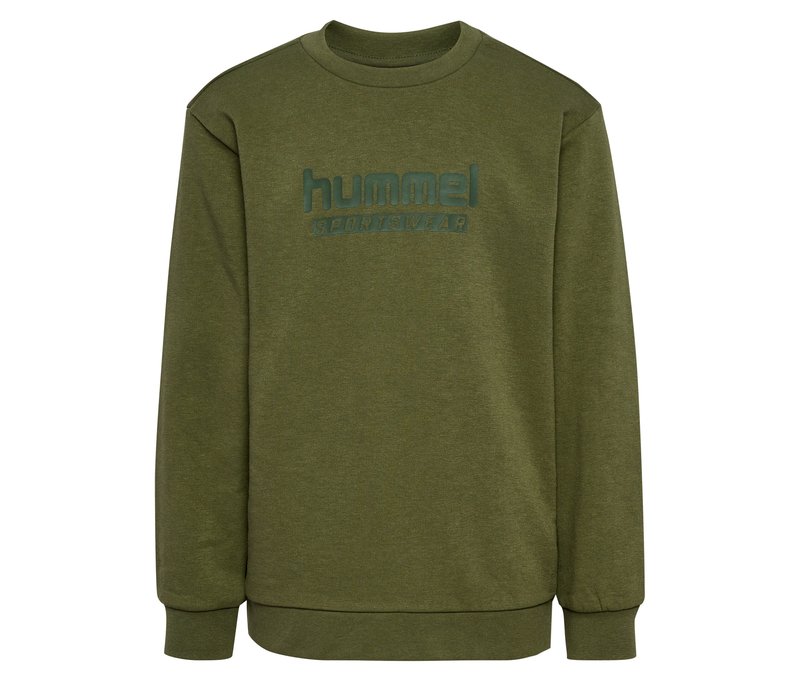 Hummel Hmljr Base-Sweatshirt - Unisex - Gr. 122/128 - grün