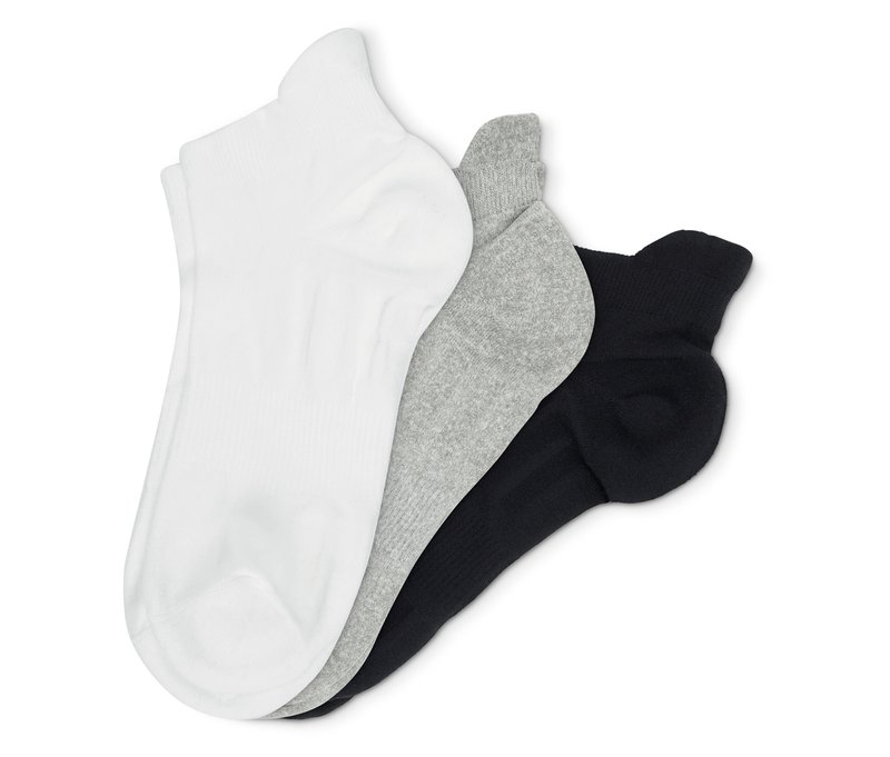 Tchibo - 3 Paar Sportsocken - Unisex - Gr. 35-38 - schwarz