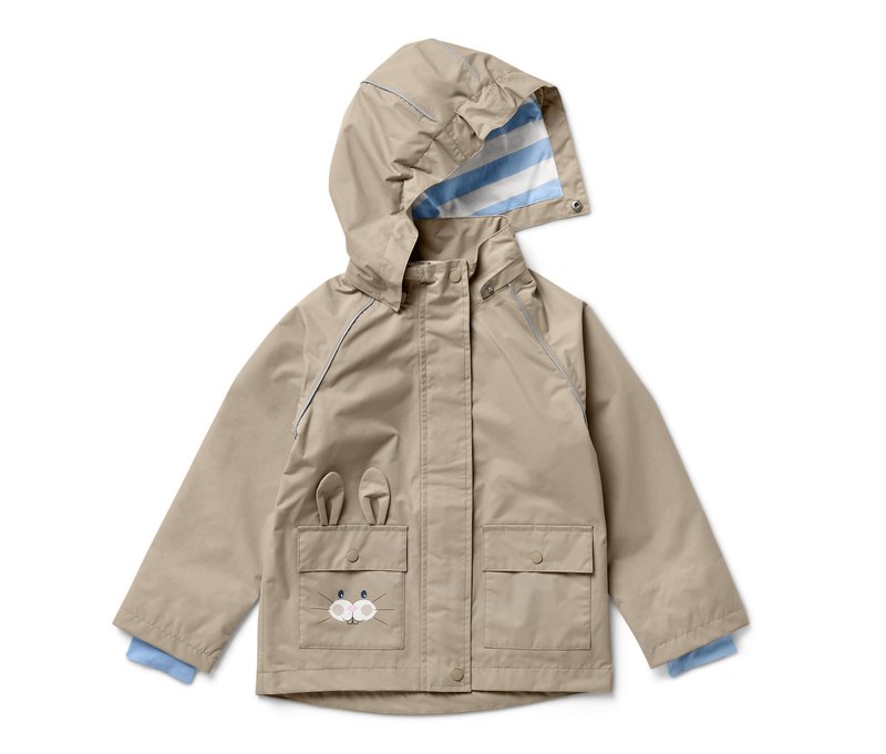 Tchibo - Kinder-Regenjacke - Unisex - Gr. 110/116 - blau