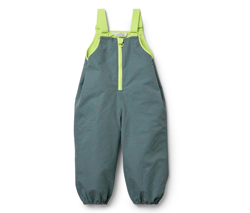 Tchibo - Kinder-Thermo-Regenhose mit reflektierenden Elementen - Unisex - Gr. 86/92 - silber/print