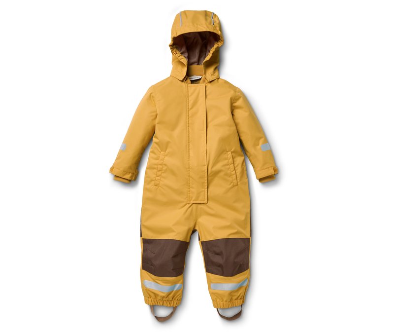 Tchibo - Kinder-Regen-Einteiler - Unisex - Gr. 86/92 - senfgelb
