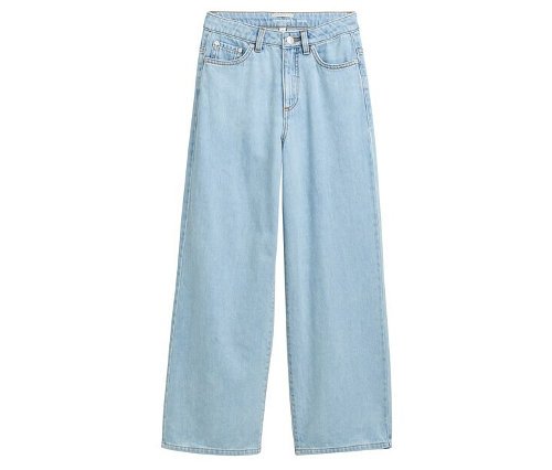 Tom Tailor Wide Leg Jeans - Mädchen - Gr. 146 - dunkelblau