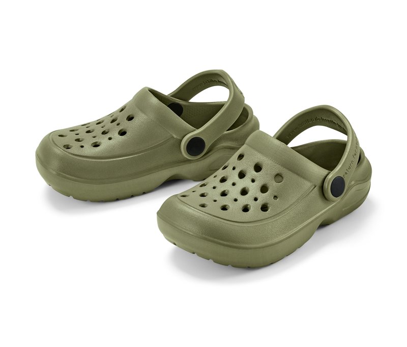 Tchibo - Kinder-Clogs - Kinder - Gr. 29 - olivgrün