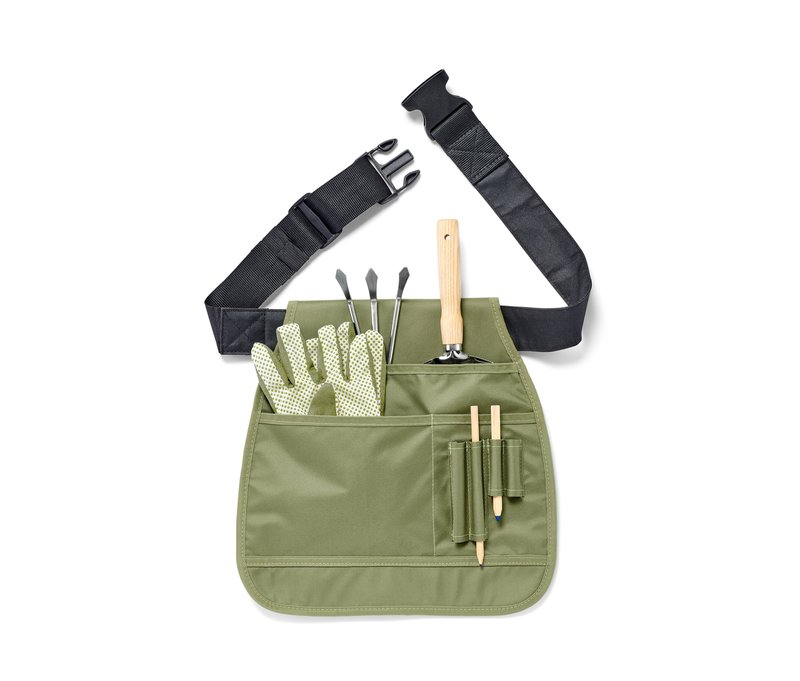 Tchibo - Gartenwerkzeug-Gürtel - olivgrün