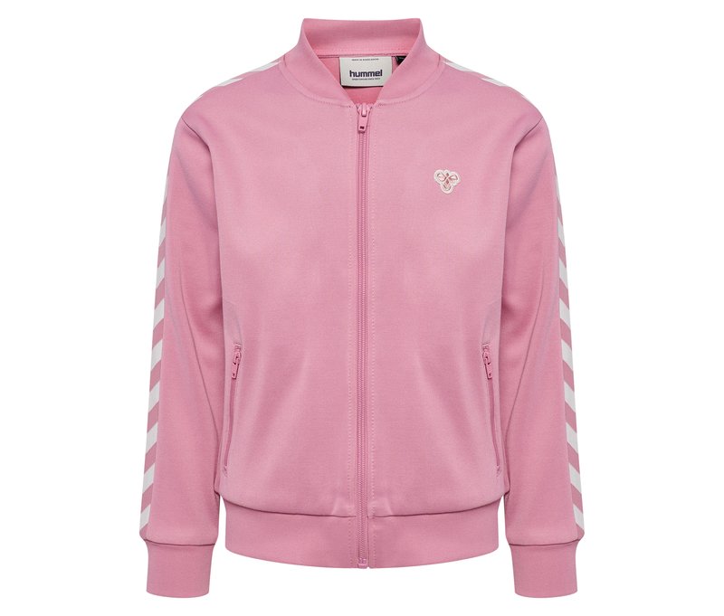 Hummel Hmljr Archive Reg Poly Zip Jacket - Kinder - Gr. 146/152 - rosa