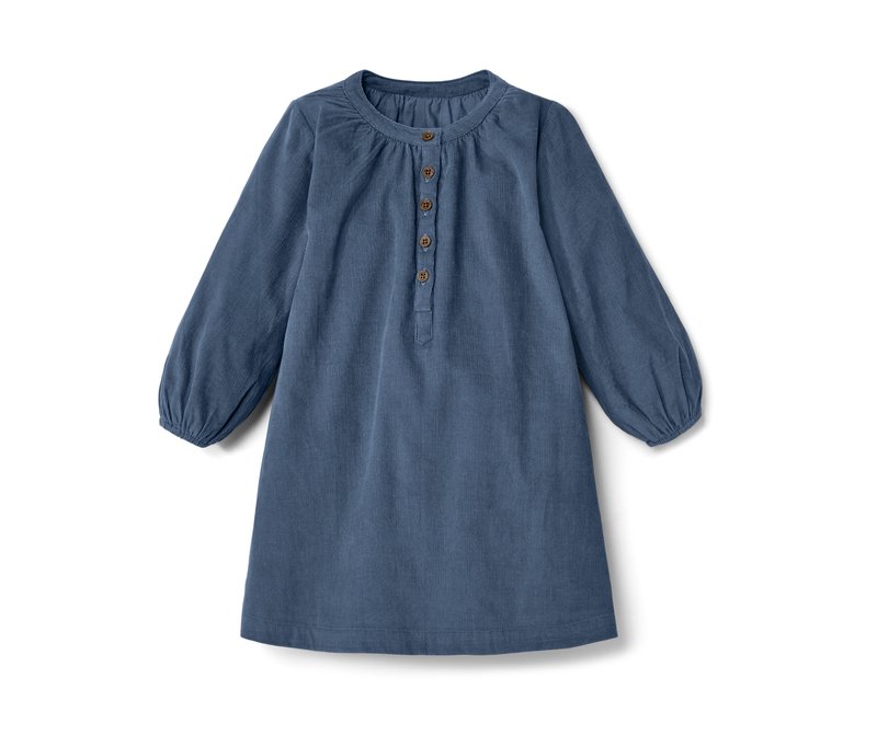 Tchibo - Kinder-Cordkleid - Baby - Gr. 86/92 - blau