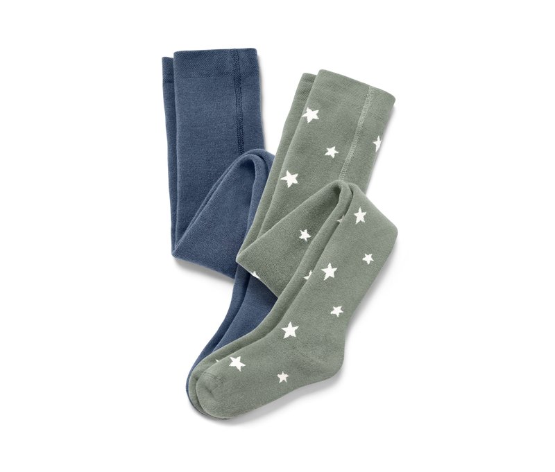 Tchibo - 2 Kinder-Thermostrumpfhosen - Kinder - Gr. 122/128 - weiß