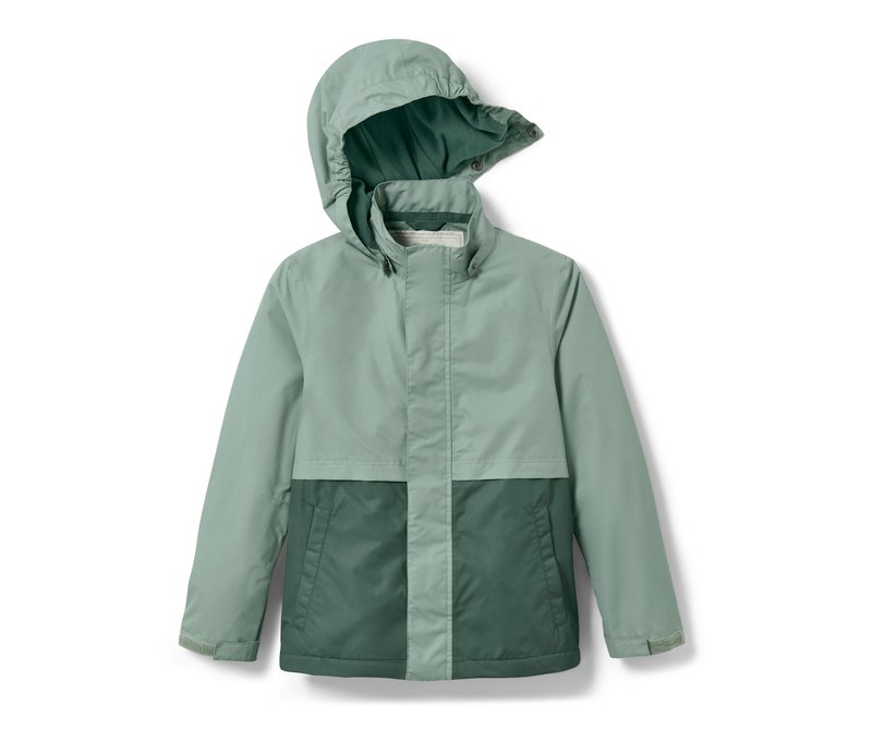 Tchibo - Kinder-Allwetterjacke - Kinder - Gr. 170/176 - dunkelgrün