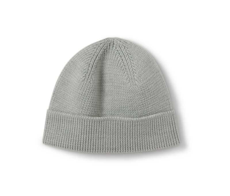 Tchibo - Kinder-Woll-Strickmütze - Kinder - Gr. 49-52 - grau
