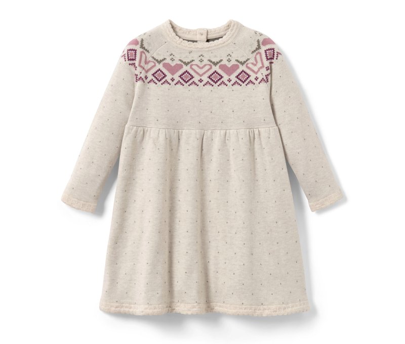 Tchibo - Kinder-Strick-Kleid - Baby - Gr. 86/92 - beige