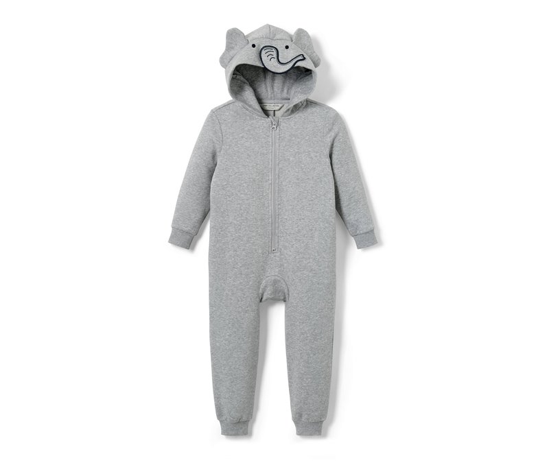 Tchibo - Kinder-Lounge-Overall - Kinder - Gr. 122/128 - grau