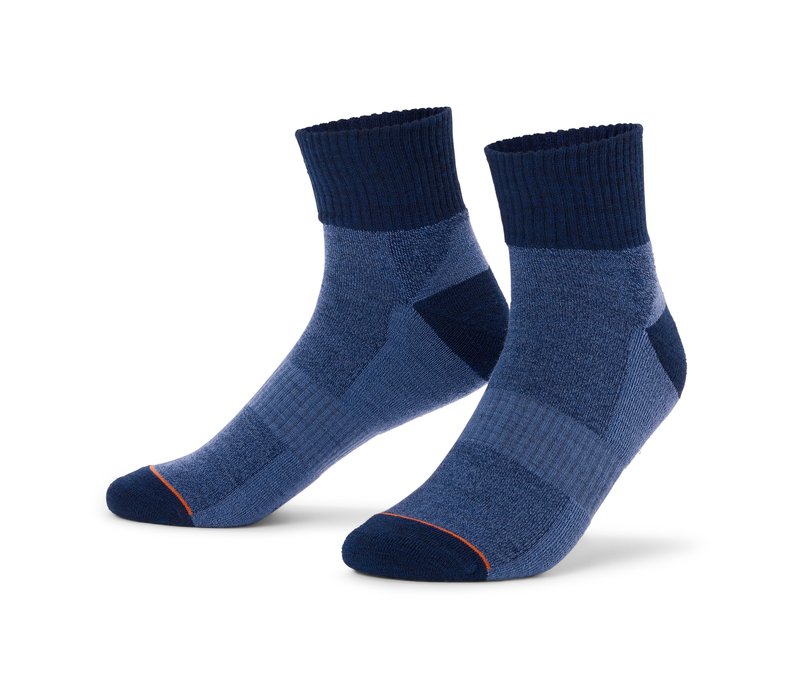Tchibo - Kurze Trekking-Socken mit Merinowolle - Unisex - Gr. 35-38 - orange