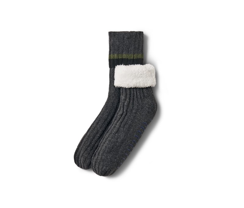 Tchibo - Hausschuhsocken - Unisex - Gr. 41-43 - schwarz