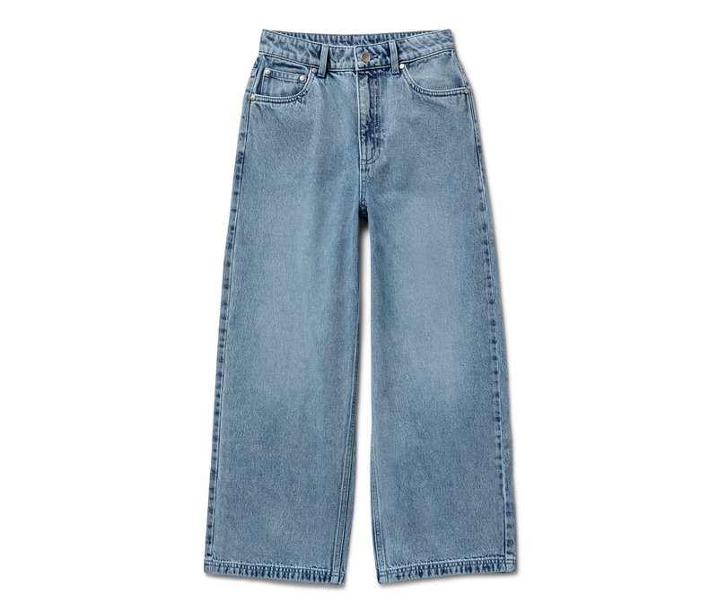 Tchibo - Kinder-Wide-Leg-Jeans ‒ Fit »Lena« - Mädchen - Gr. 176 - dunkelblau