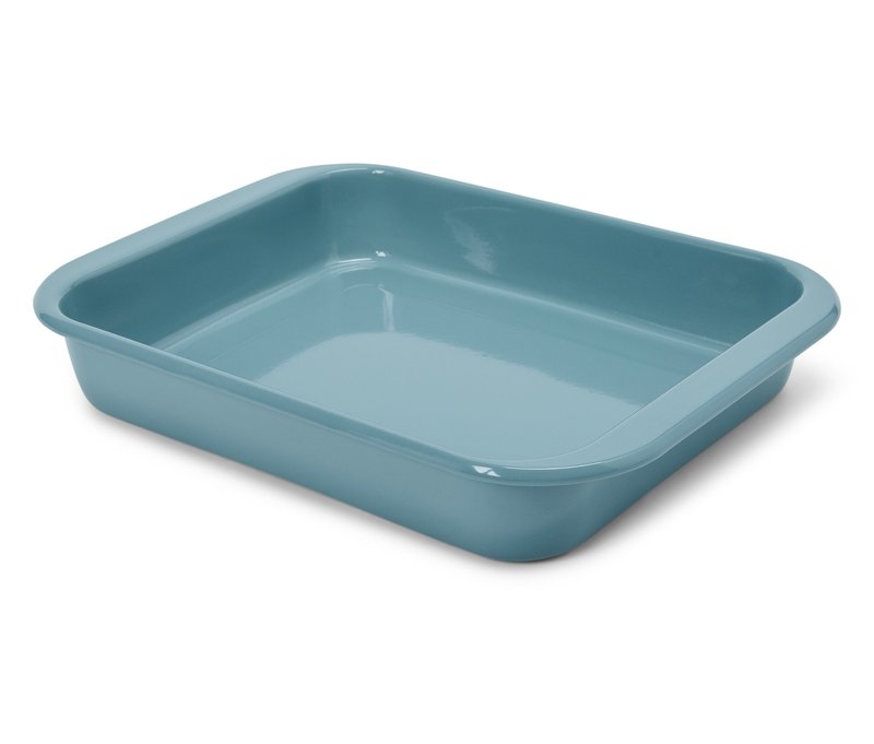 Tchibo - Emaille-Ofenform - blau