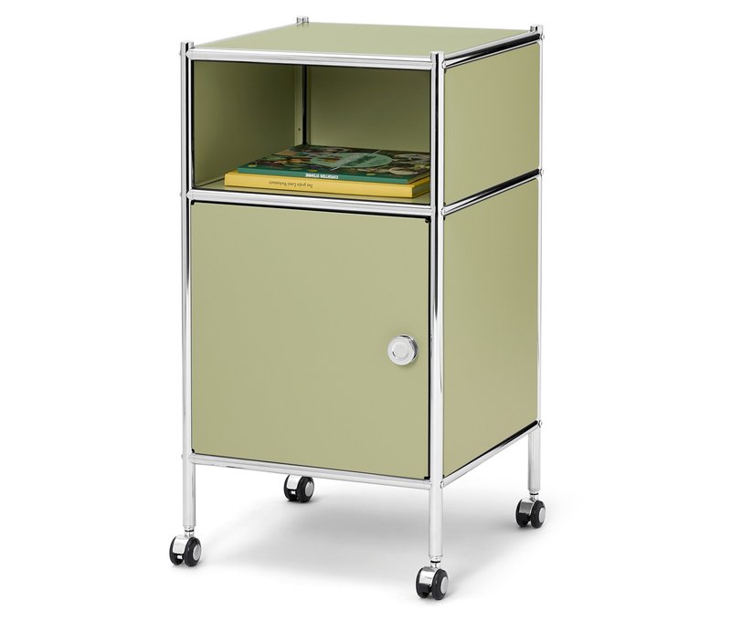 Tchibo - Rollcontainer Metall »Cn3 Kids« - 40x40x75cm - chrom - Stahl / Kunststoff / Kunststoff