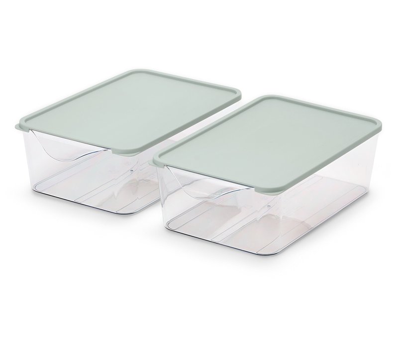 Tchibo - 2 Ordnungskörbe - grau