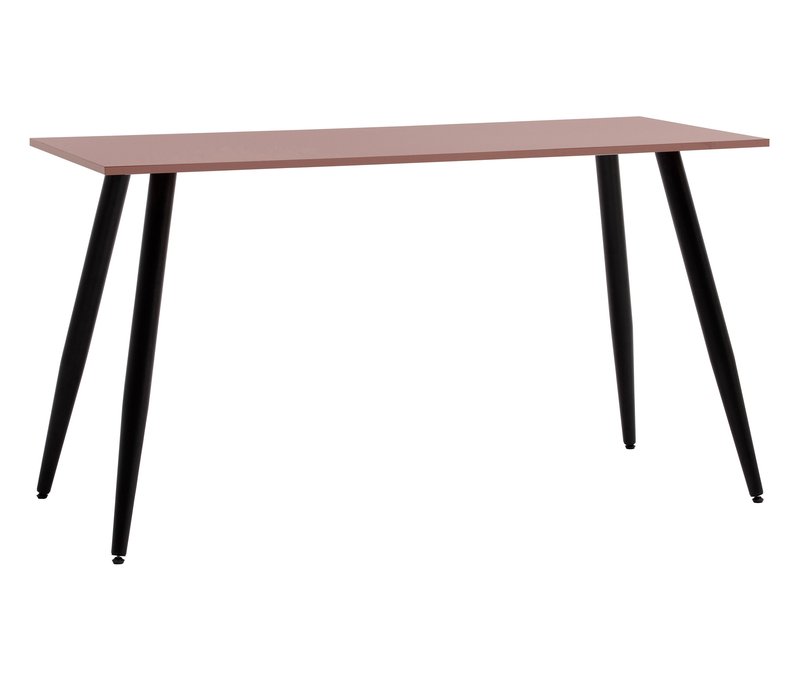 Tchibo - Schreibtisch »Piazza« - 138x60x73,6cm - schwarz - Holz / Metall