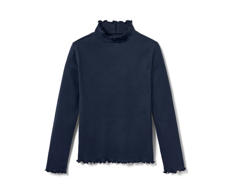 Tchibo - Kinder-Langarmshirt - Mädchen - Gr. 122/128 - dunkelblau